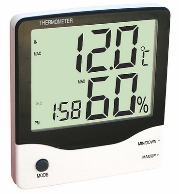 BT2 Digital Indoor/Outdoor Thermometer/Hygrometer Large Display