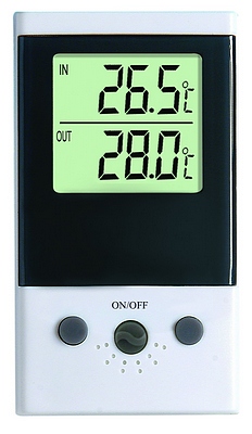 DT1 Indoor/outdoor Dual Temperature LCD Display in Celsius