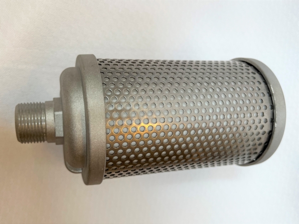 Oiled Rotary Vacuum Pump Exhaust Muffler:VIOT pumps & Others Model Muf6 3/4 NPT