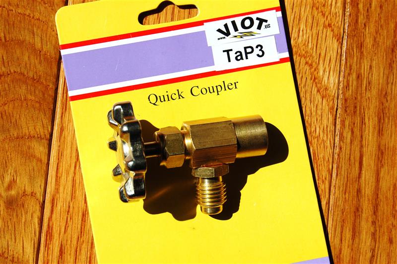 R134a Can Tap Tapper with 1/2 ACME connector for Car Boat Charging with R134a manifold gauge set