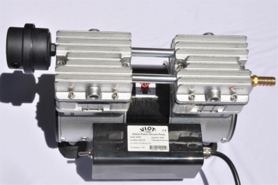 Best Seller:OILLESS VACUUM PUMP: Twin Piston 3/4 HP 5.5 CFM Switch workshop lab Milker Applications +Switch