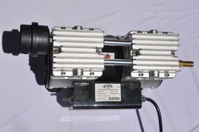 Best Seller:OILLESS VACUUM PUMP: Twin Piston 3/4 HP 5.5 CFM Switch workshop lab Milker Applications +Switch