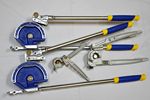 Heavy Duty Set of 4 Tube Pipe Level Benders from 1/4 inch to 3/4 inch OD American Standards